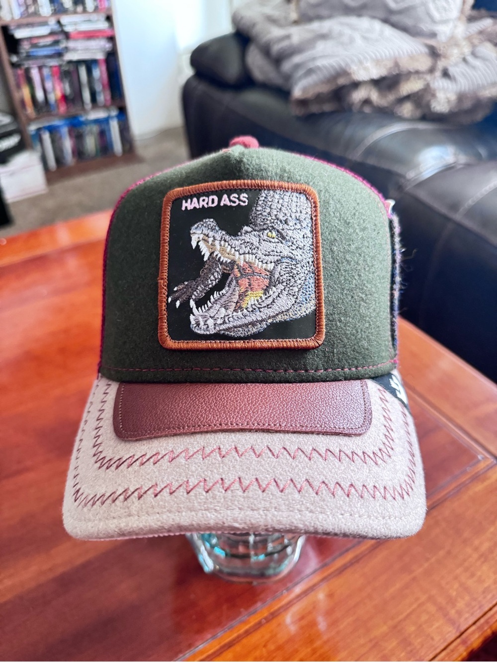 Goorin Bros. "THE TRUNCHBULL OLIVE"
Hard A$$ Trucker Hat. NWT